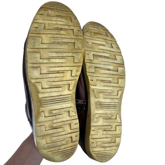 Four Brothers Brown Leather Boots SZ 9.5 - Picture 9 of 12